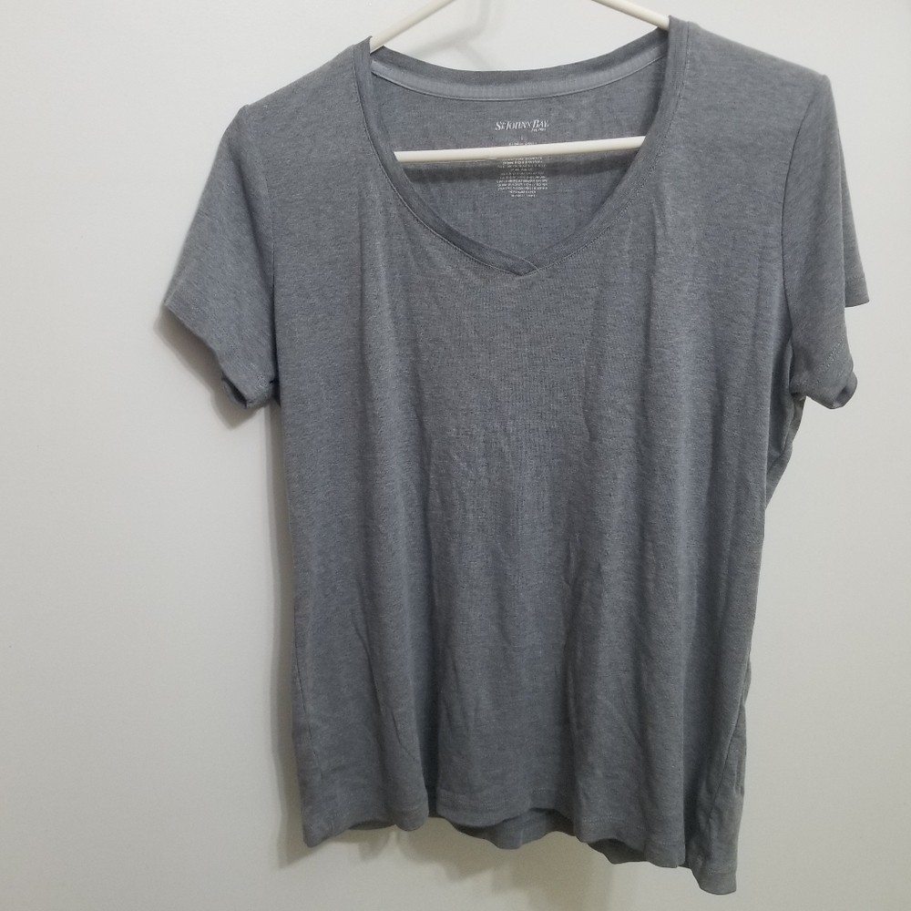 EUC St John's Bay cotton/poly shirt